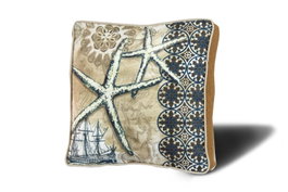Aberto Design Cojín YM1153 Multicolor 42 x 42 cm